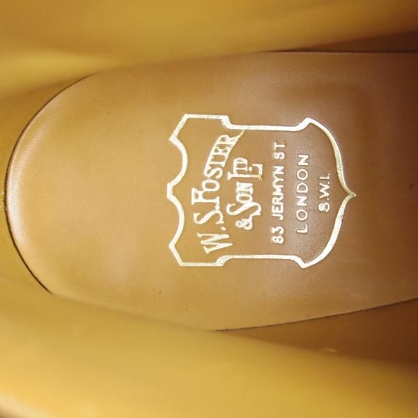 極美品★(英)フォスター&サン 6.5E【定価￥165,000-★ダイナイトソール/STUDLEY】05ラスト/チャッカブーツ/スエード/茶/FOSTER&SON★i376