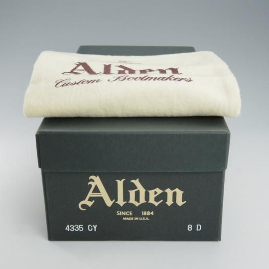 極美品★オールデン 8D【貴重★コードバン/プラザラスト仕様のNST】4335CY/ノルウィージャンフロント/Uチップ/黒/メンズ/ALDEN★i377