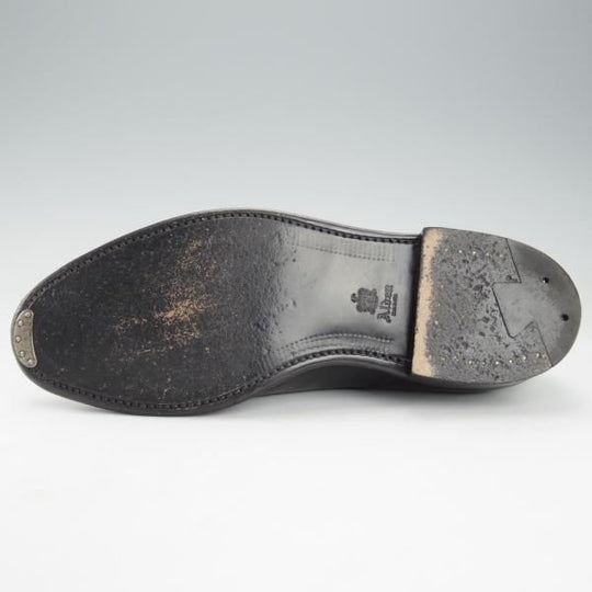 極美品★オールデン 8.5D【定価￥116,600-★ハンプトンラスト/907】ストレートチップ/カーフ/黒/メンズ/ALDEN★i378