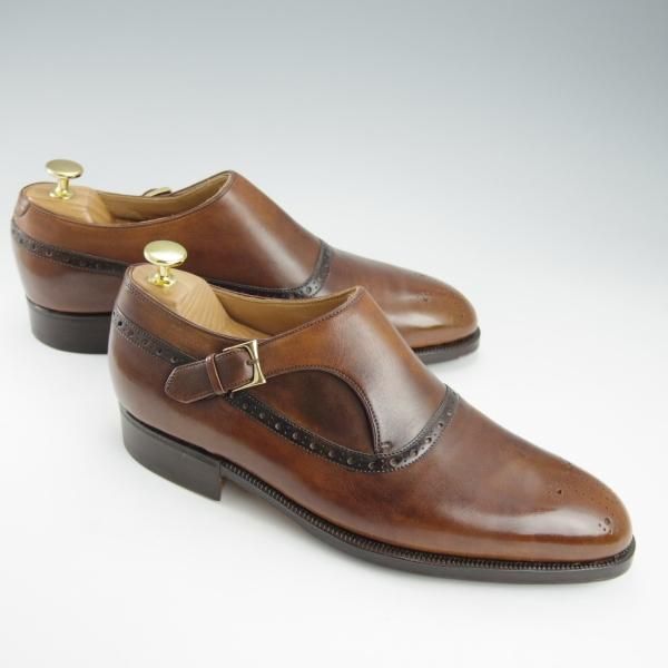 ベルルッティ UK8程度【ビスポーク品/シュール・ムジュール/サイド