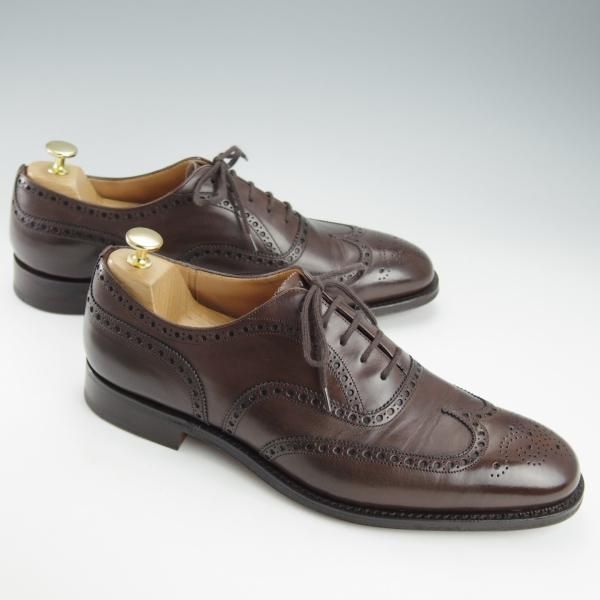 極美品★チャーチ 95F/UK9.5【現行定価￥176,000-★チェットウィンド/CHETWYND】173ラスト/フルブローグ/カーフ/濃茶/Church's★i381