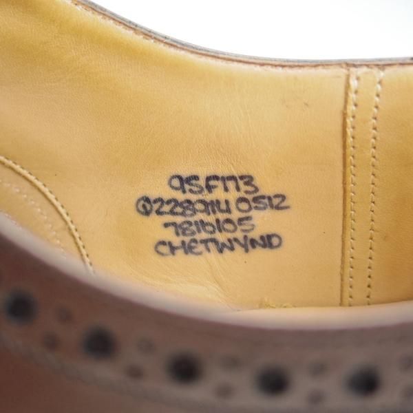 チャーチ 95F/UK9.5【チェットウィンド/CHETWYND/濃茶】 | 高級