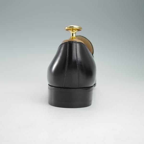 未使用★(伊)タニノクリスチー SIZE 6【デッドストック品★ローファー/121905】スリッポン/カーフ/黒/メンズ/TANINO CRISCI★i382