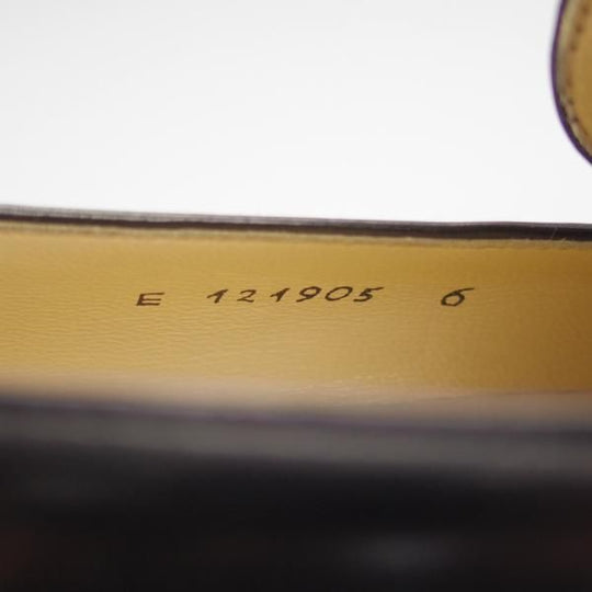 未使用★(伊)タニノクリスチー SIZE 6【デッドストック品★ローファー/121905】スリッポン/カーフ/黒/メンズ/TANINO CRISCI★i382