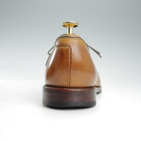 ★(米)アレンエドモンズ 8.5D【貴重★ブルックスブラザーズ別注/BROOKS BROTHERS】パンチドキャップトゥ/薄茶/ALLEN EDMONDS★i386