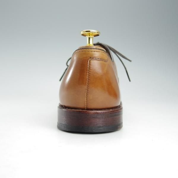 ★(米)アレンエドモンズ 8.5D【貴重★ブルックスブラザーズ別注/BROOKS BROTHERS】パンチドキャップトゥ/薄茶/ALLEN EDMONDS★i386