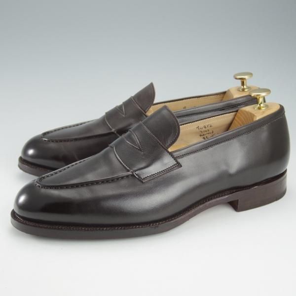 トリッカーズ（Tricker's）スウェードコインローファーUK8 トリッカーズ SIZE 8.5【コインローファー/HARVARD/7167