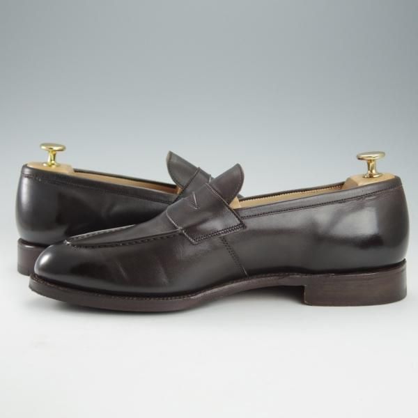 ★トリッカーズ SIZE 8.5【★コインローファー/HARVARD/7167】Espresso/エスプレッソ/濃茶/カーフ/メンズ/Tricker's★i387
