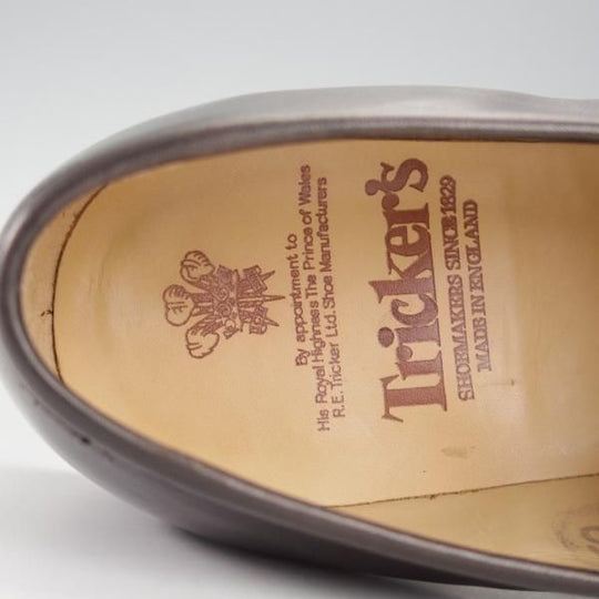 ★トリッカーズ SIZE 8.5【★コインローファー/HARVARD/7167】Espresso/エスプレッソ/濃茶/カーフ/メンズ/Tricker's★i387