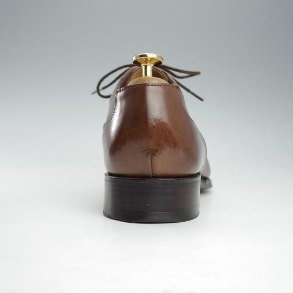 極美品★(英)アルフレッド・サージェント 7F【上級★エクスクルーシブライン/CHARLTON】Uチップ/カーフ/茶/メンズ/Alfred Sargent★i388