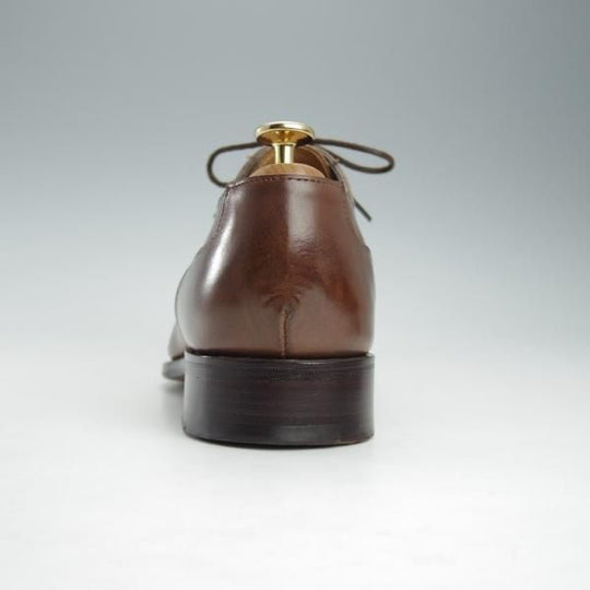 極美品★(英)アルフレッド・サージェント 7F【上級★エクスクルーシブライン/CHARLTON】Uチップ/カーフ/茶/メンズ/Alfred Sargent★i388