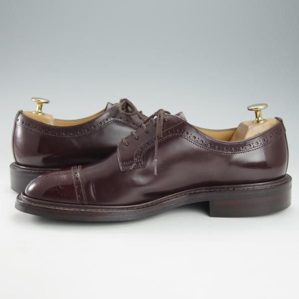 極上★(英)チーニー 6.5F【定価￥74,520-★ダイナイトソール仕様/GEORGE 4】ジョージ/125ラスト/セミブローグ/赤茶/メンズ/CHEANEY★i389