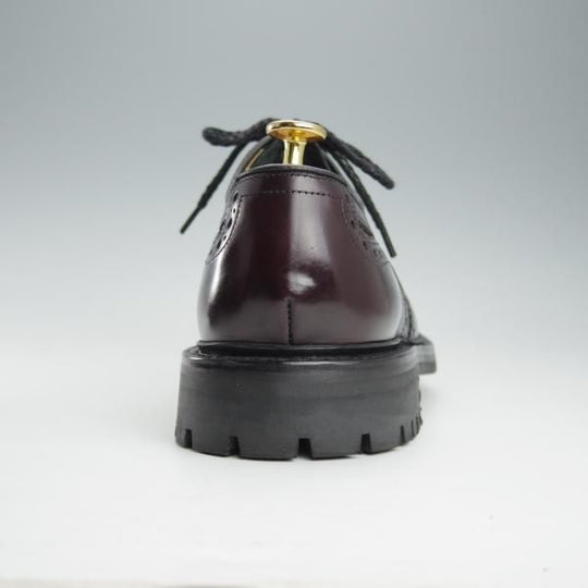 ほぼ試着程度★チャーチ 80G/UK8【コマンドソール仕様★PEACHLEY/133ラスト】ROIS CALF/ロイスカーフ/フルブローグ/赤茶/Church's★i392