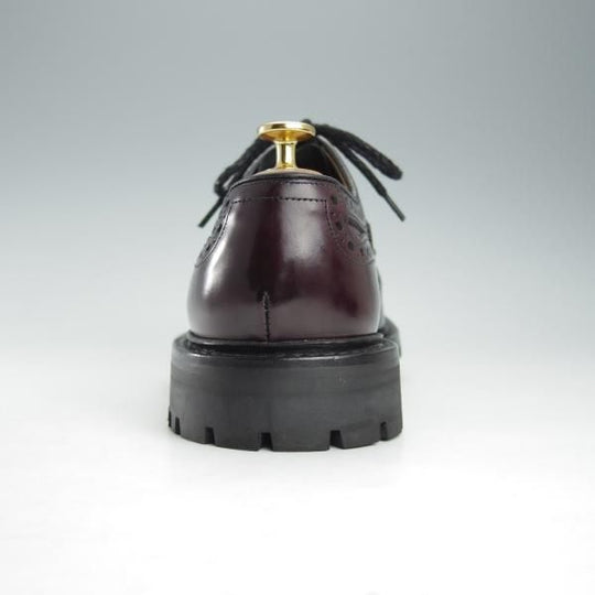 ほぼ試着程度★チャーチ 80G/UK8【コマンドソール仕様★PEACHLEY/133ラスト】ROIS CALF/ロイスカーフ/フルブローグ/赤茶/Church's★i392