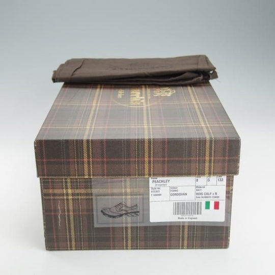 ほぼ試着程度★チャーチ 80G/UK8【コマンドソール仕様★PEACHLEY/133ラスト】ROIS CALF/ロイスカーフ/フルブローグ/赤茶/Church's★i392