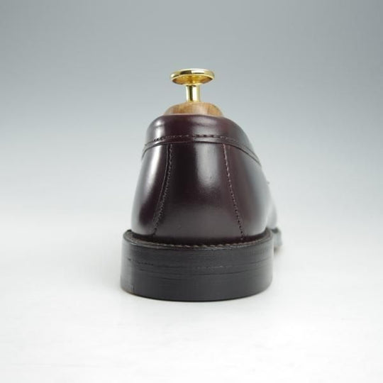 未使用★オールデン 8D【コードバン仕様★986/ヴァンラスト】#8/赤茶/バーガンディー/コインローファー/メンズ/バンラスト/Alden★i393