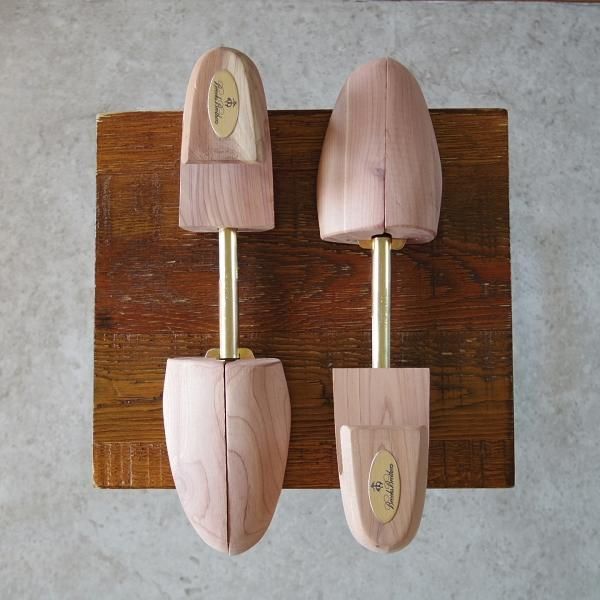 美品★ブルックスブラザーズ Mサイズ【★(米)ロチェスター製/純正シューツリー】木製シューキーパー/BROOKS BROTHERS★i394
