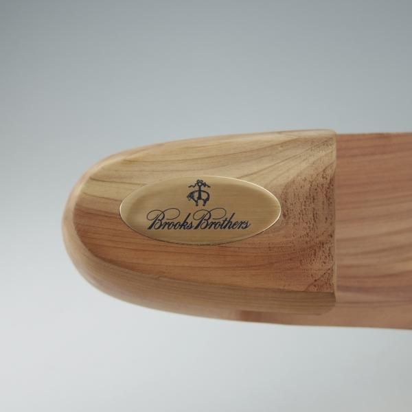 美品★ブルックスブラザーズ Mサイズ【★(米)ロチェスター製/純正シューツリー】木製シューキーパー/BROOKS BROTHERS★i394