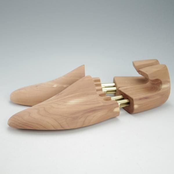 美品★BRIGA/ブリガ Mサイズ【定価￥7,480-★オックスフォードタイプ/木製シューツリー】シューキーパー/メンズ★i403