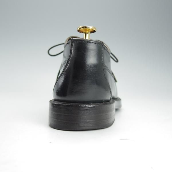 極上★(米)YUKETEN/ユケテン 8.5D【コードバン仕様★ホーウィン社スタンプ多数/1007】モカシン/Uチップ/紺/メンズ★i411