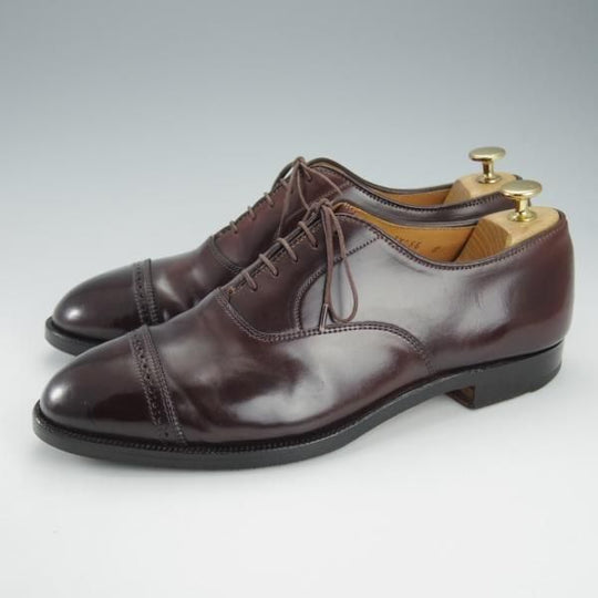 極上★オールデン 9E【貴重★コードバン仕様/ブルックスブラザーズ別注】9015/赤茶/パンチドキャップトゥ/Alden★i412