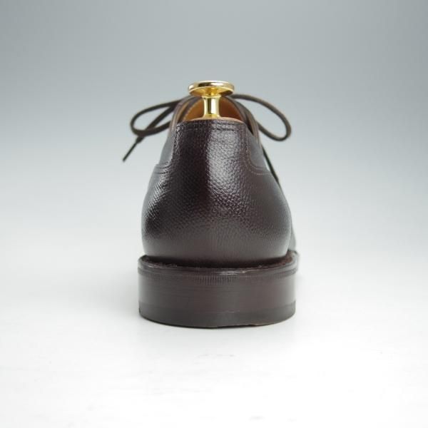 美品★ジョンロブ 9.5E【定価￥245,100-★HARLYN/スキンステッチ/8695ラスト】Uチップ/グレインレザー/濃茶/JOHN LOBB★i413