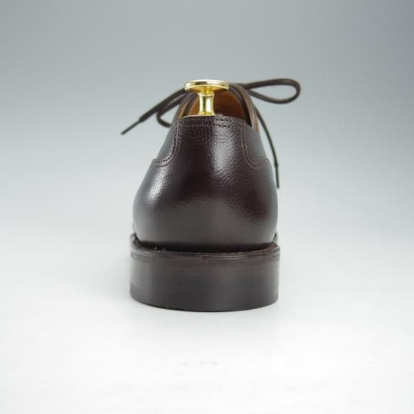 美品★ジョンロブ 9.5E【定価￥245,100-★HARLYN/スキンステッチ/8695ラスト】Uチップ/グレインレザー/濃茶/JOHN LOBB★i413