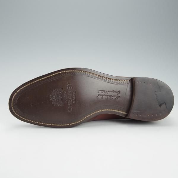 未使用★(英)チーニー 6.5F【定価￥69,120-★グルカサンダル/PENZANCE 2】1886ラスト/CONKER/茶/メンズ/CHEANEY★i420