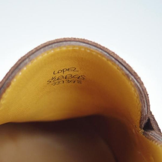 ほぼ試着程度★ジョンロブ 5.5E【定価￥231,000-★ロペス/LOPEZ】4395ラスト/コインローファー/スエード/濃茶/メンズ/JOHN LOBB★i424