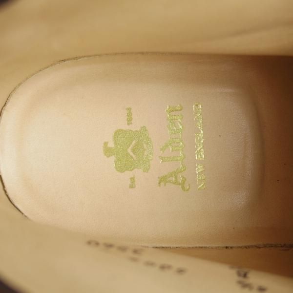 美品★オールデン 5.5D【定価￥123,200-★ミシガンブーツ/3560】ヴァンラスト/バンラスト/ユティカ/カーフ/茶/メンズ/Alden★i425