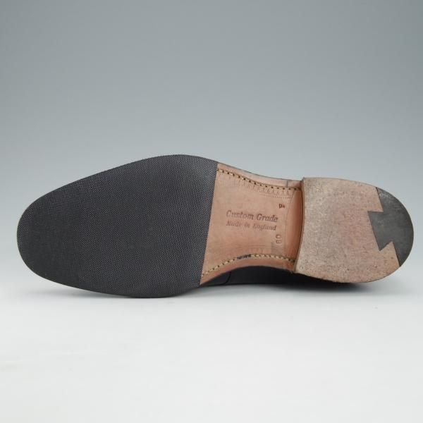 美品★チャーチ 60F/UK6【現行定価￥161,700-★100ラスト/Westbury】ウェストバリー/モンクストラップ/カーフ/黒/メンズ/Church's★i426