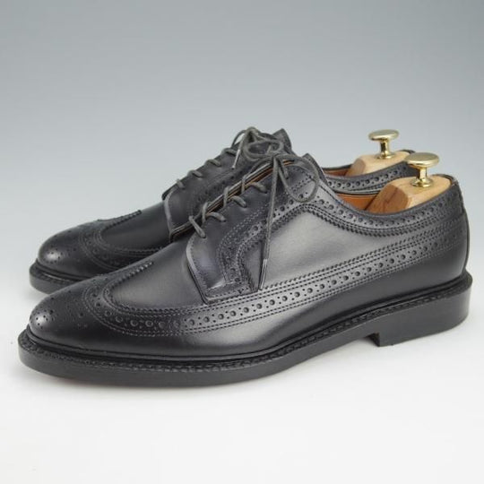 未使用★(米)アレンエドモンズ 8E【定価￥75,900-★MacNeil/マクニール】ロングウイング/カーフ/黒/メンズ/ALLEN EDMONDS★i427