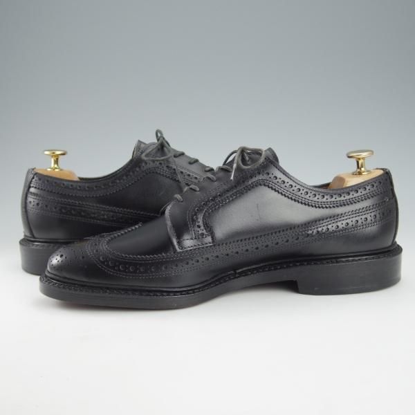 未使用★(米)アレンエドモンズ 8E【定価￥75,900-★MacNeil/マクニール】ロングウイング/カーフ/黒/メンズ/ALLEN EDMONDS★i427
