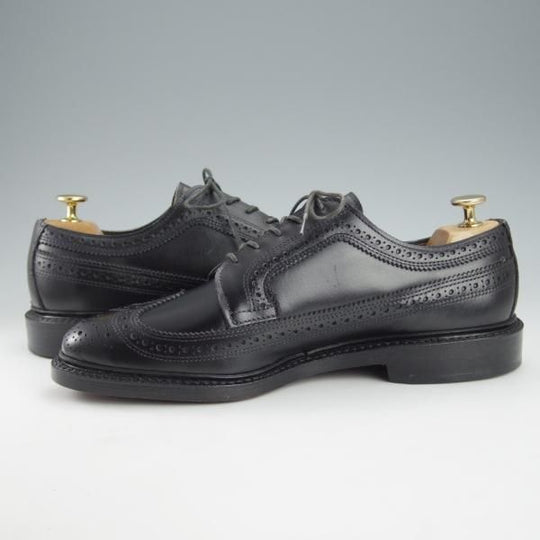 未使用★(米)アレンエドモンズ 8E【定価￥75,900-★MacNeil/マクニール】ロングウイング/カーフ/黒/メンズ/ALLEN EDMONDS★i427
