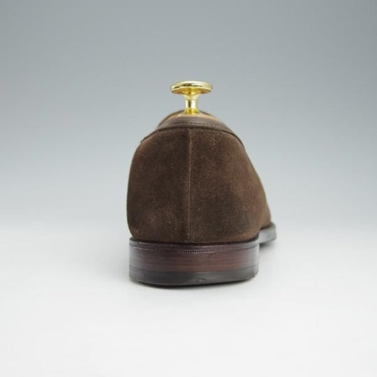 極上★クロケット&ジョーンズ 9.5E【定価￥79,200-★ビームスF別注/MAINE】376ラスト/コインローファー/濃茶/Crockett&Jones★i428