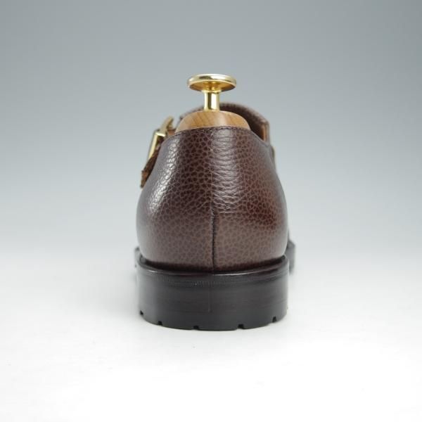 極美品★ジャランスリワヤ SIZE 7【定価￥37,400-★グルカサンダル/EDWARD】グレインレザー/濃茶/メンズ/JALAN SRIWIJAWA★i431