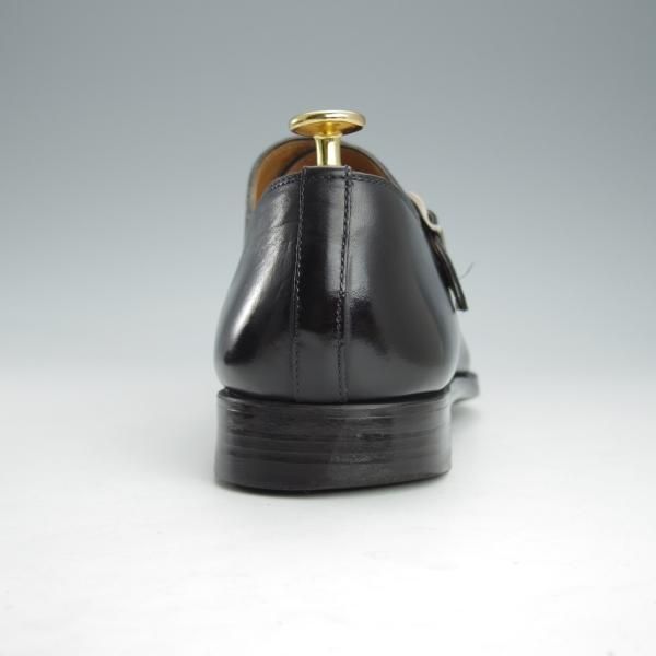 極上★(スペイン製)マグナーニ SIZE 40【★ボロネーゼ製法/サイドモンク】15141/カーフ/黒/メンズ/MAGNANNI★i432