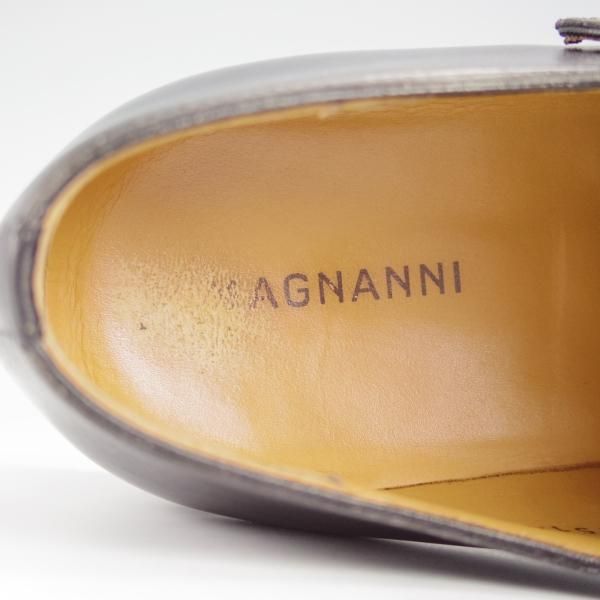 極上★(スペイン製)マグナーニ SIZE 40【★ボロネーゼ製法/サイドモンク】15141/カーフ/黒/メンズ/MAGNANNI★i432