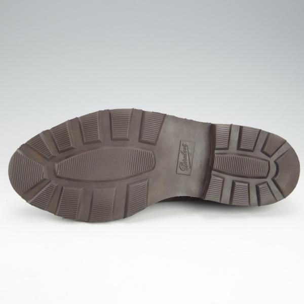 極上★パラブーツ SIZE 8.5【定価￥82,500-★ウィリアム/WILLIAM】マルシェソール/ダブルモンク/スエード/濃茶/Paraboot★i434