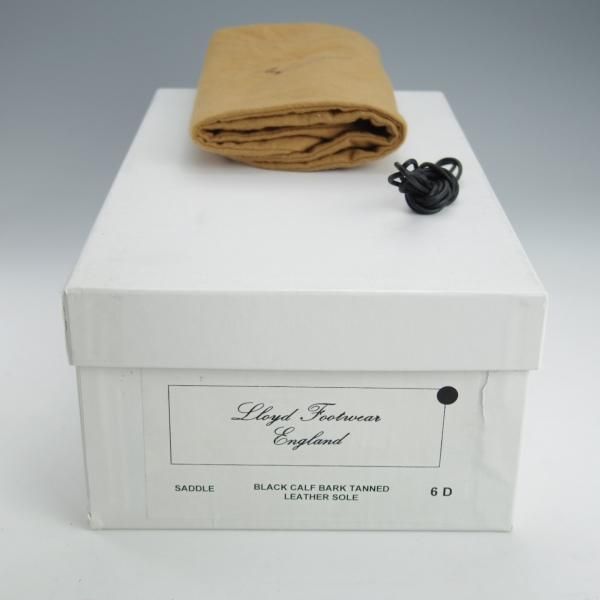 新品★クロケット&ジョーンズ 6D【定価￥84,700-★マスターロイド/SADDLE/ハンドグレード】プレーントゥ/サドル/黒/Crockett&Jones★i435