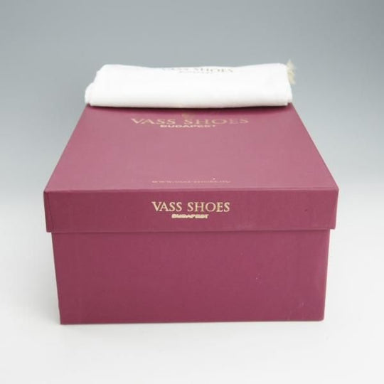 極美品★(東欧)VASS/ヴァーシュ SIZE 41【貴重★Uラスト/Alt English/ミュージアムカーフ】セミブローグ/濃茶/ウゴリーニ★i436