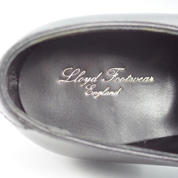 未使用★クロケット&ジョーンズ UK6【マスターロイド★FINCHLEY/ハンドグレード】ホールカット/黒/Lloyd Footwear/Crockett&Jones★i437