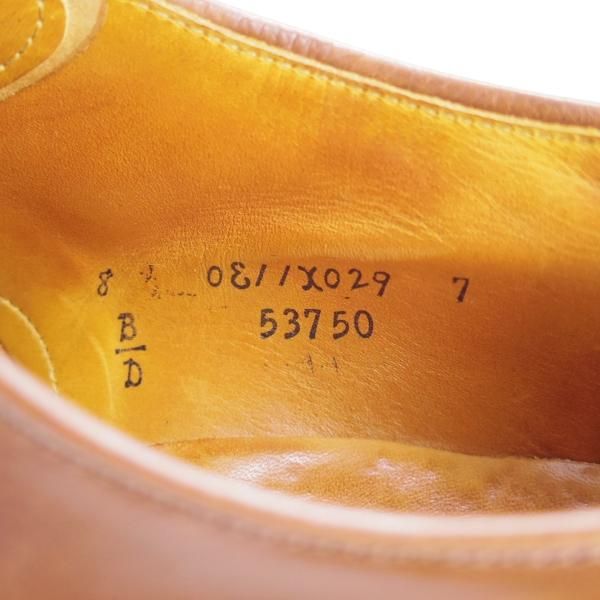 極上★オールデン 8D【貴重★ラベロ色/コードバン/茶】53750/モディファイドラスト/プレーントゥ/メンズ/Alden★i438