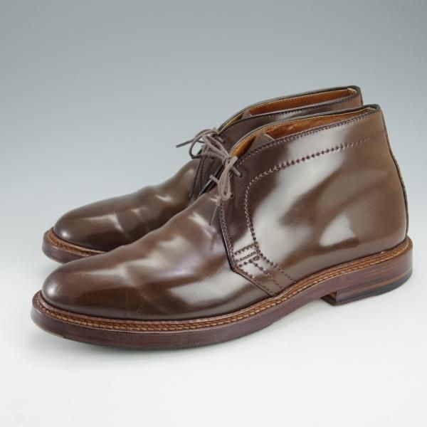 オールデン 8D【シガー色☆コードバン仕様/茶/チャッカブーツ】 | 高級