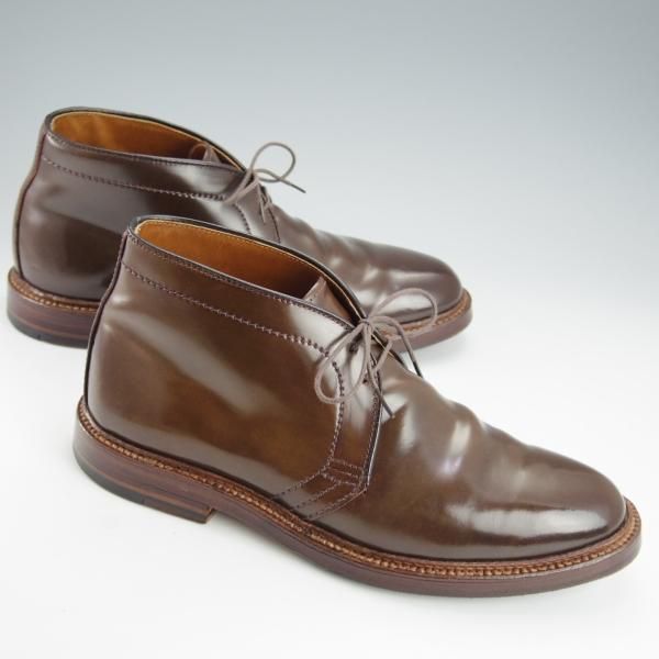 オールデン 8D【シガー色☆コードバン仕様/茶/チャッカブーツ