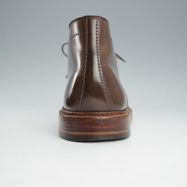 極美品★オールデン 8D【貴重★シガー色/コードバン/茶】13132/バリーラスト/チャッカブーツ/メンズ/Alden★i440