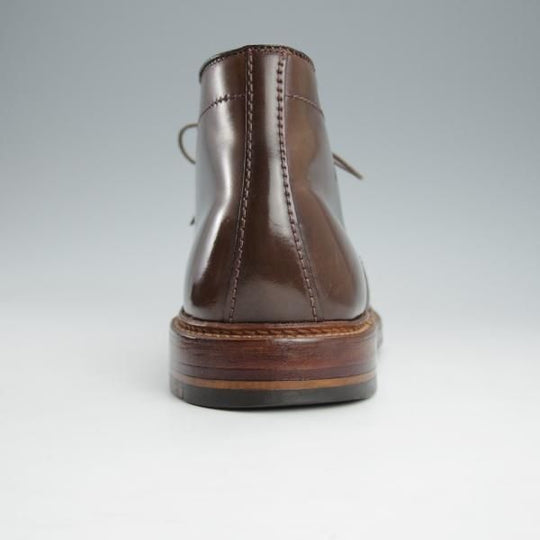 極美品★オールデン 8D【貴重★シガー色/コードバン/茶】13132/バリーラスト/チャッカブーツ/メンズ/Alden★i440