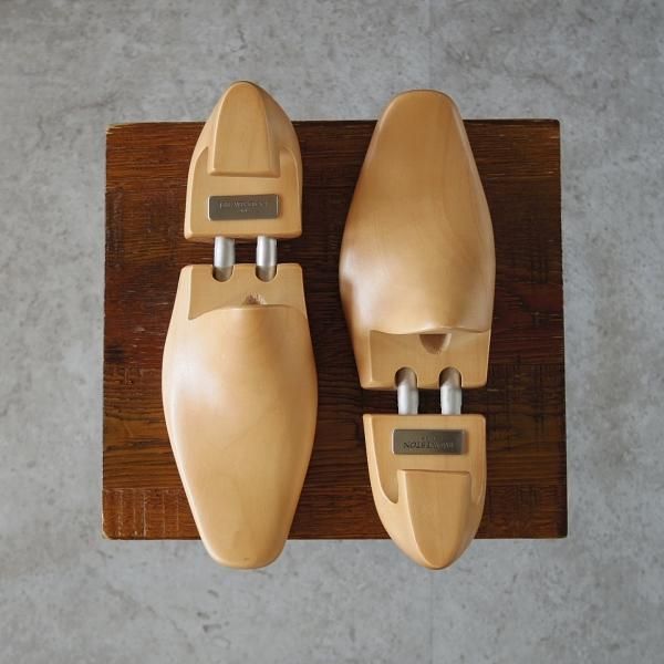 美品★J.M.ウェストン SIZE 7【定価￥16,500-★純正シューツリー/J1L】木製シューキーパー/メンズ/Weston/ウエストン★i468