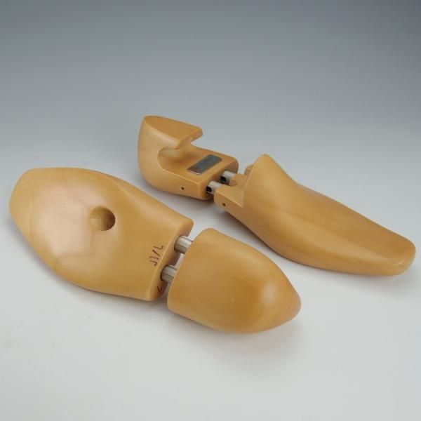 美品★J.M.ウェストン SIZE 7【定価￥16,500-★純正シューツリー/J1L】木製シューキーパー/メンズ/Weston/ウエストン★i468