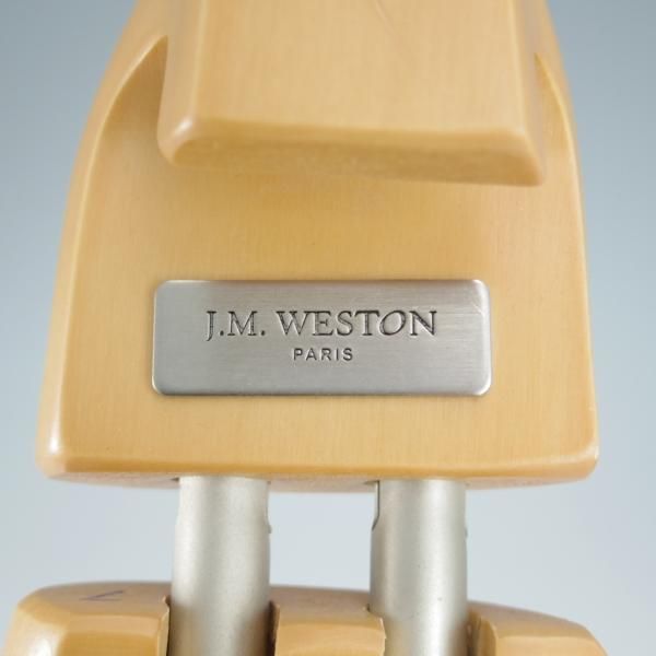 美品★J.M.ウェストン SIZE 7【定価￥16,500-★純正シューツリー/J1L】木製シューキーパー/メンズ/Weston/ウエストン★i468